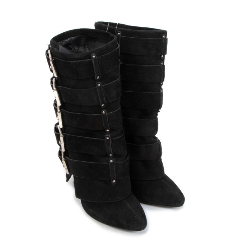 Giuseppe zanotti buckle boots best sale