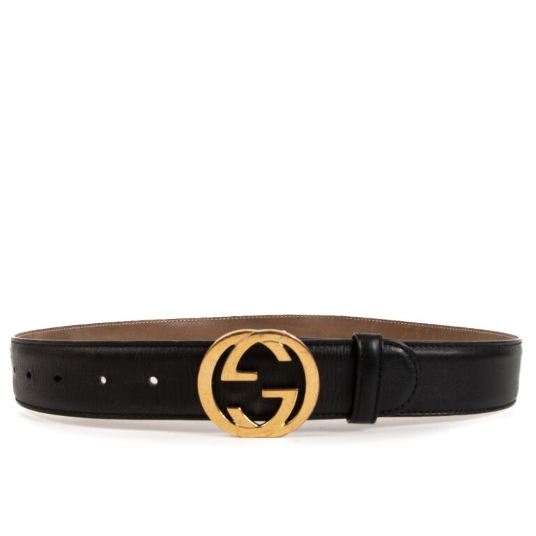 Double g 2025 gucci belt black