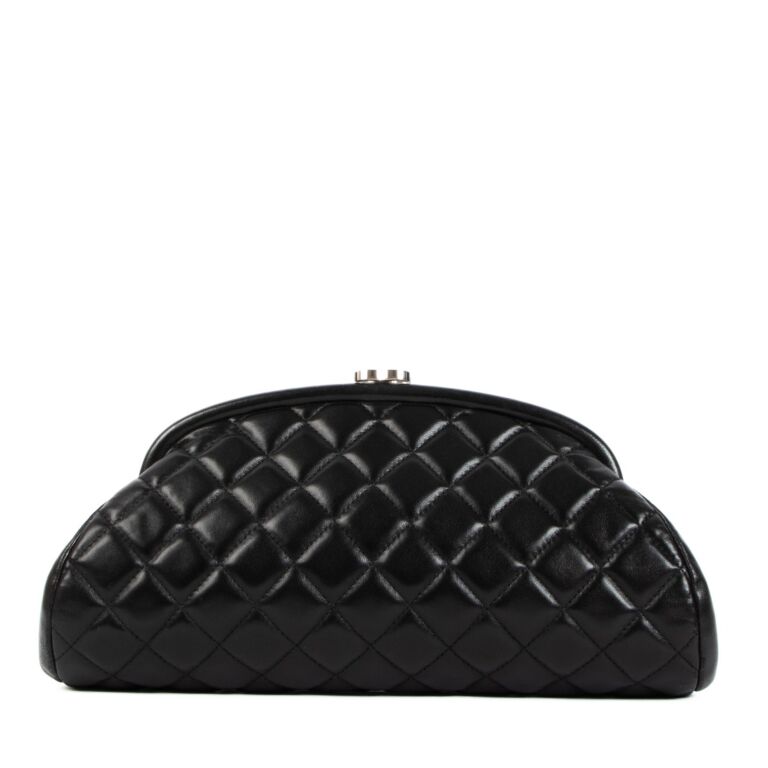 Chanel lambskin clutch top