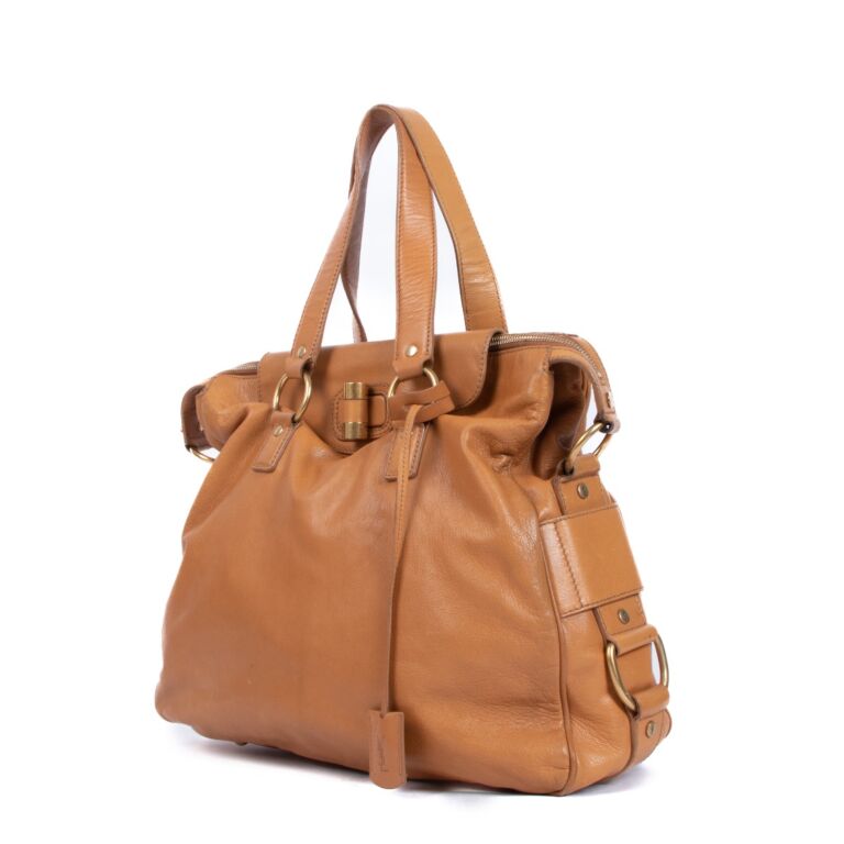 Saint Laurent Camel Leather Muse Messenger Bag Labellov Buy