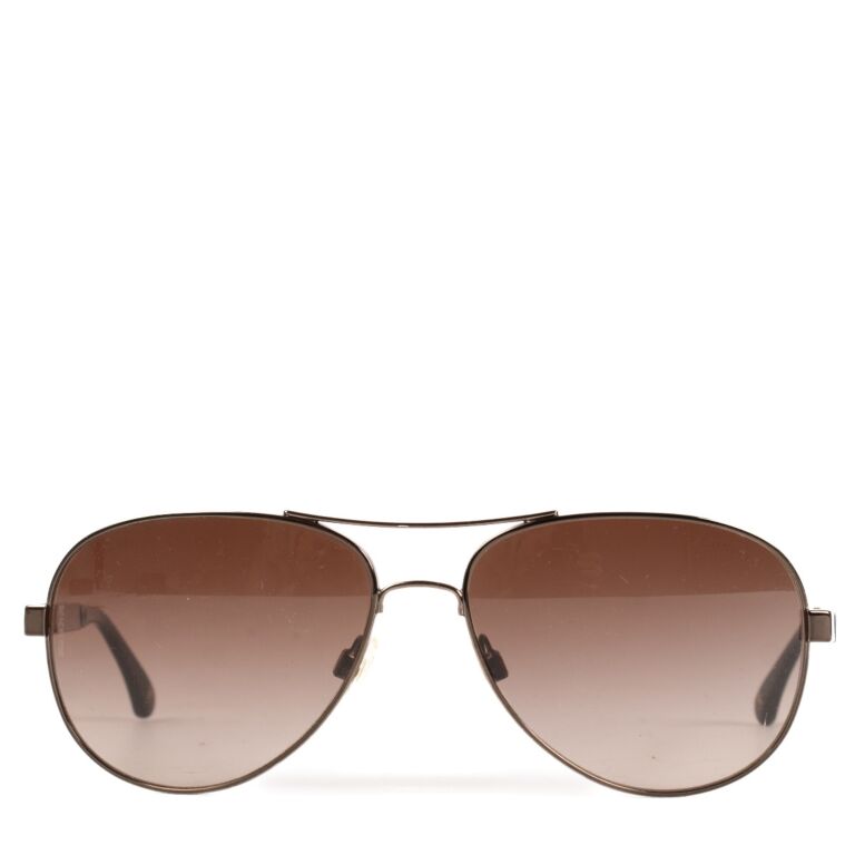 Chanel Brown Sunglasses Labellov Buy and Sell Authentic Luxury