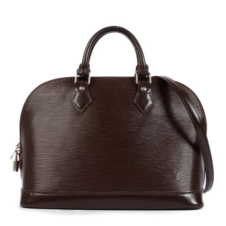 Louis vuitton alma epi leather store