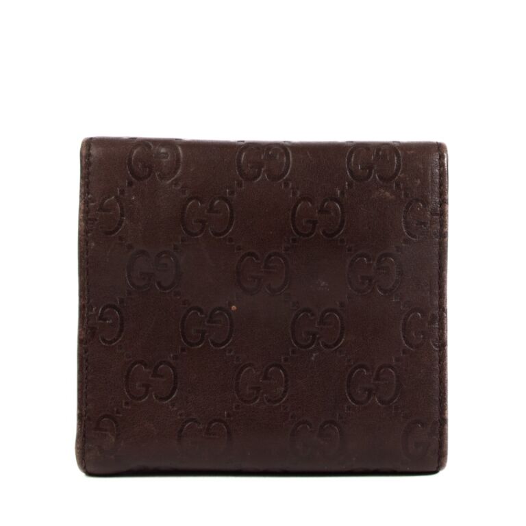 Gucci Brown Guccissima Leather Wallet ○ Labellov ○ Buy and Sell