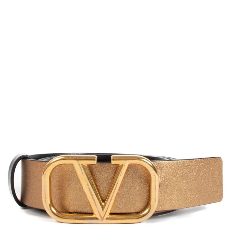 【2024年】高評価レビューアイテム特集 Garavani Valentino VLogo Buy ○ Labellov ○ Belt Reversible 小物