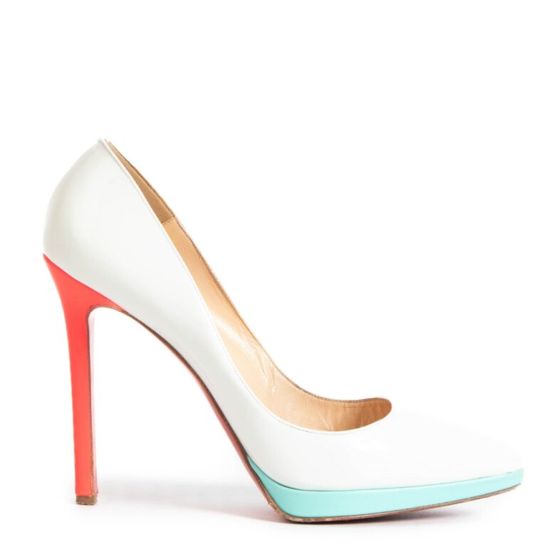 Christian Louboutin Pigalle Plato 120 Private Heels Size 38 1 2 Labellov Buy and Sell Authentic Luxury