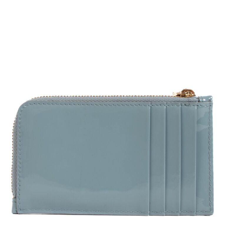 Christian Dior Lady Dior Blue Cardholder ○ Labellov ○ Buy