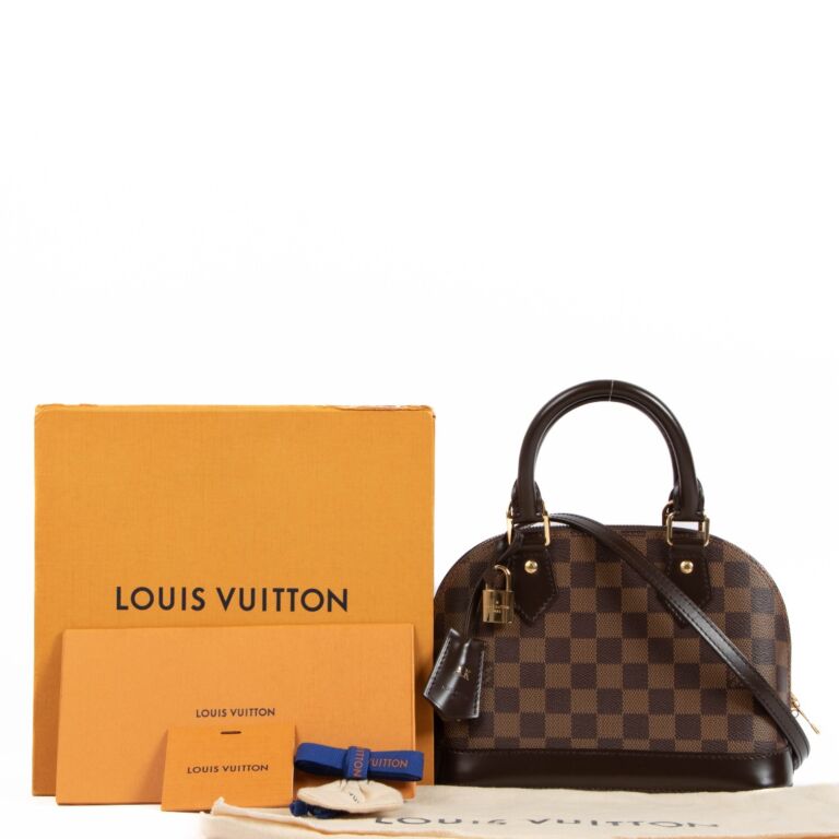 Louis Vuitton Alma Bb Brown Damier Ebene