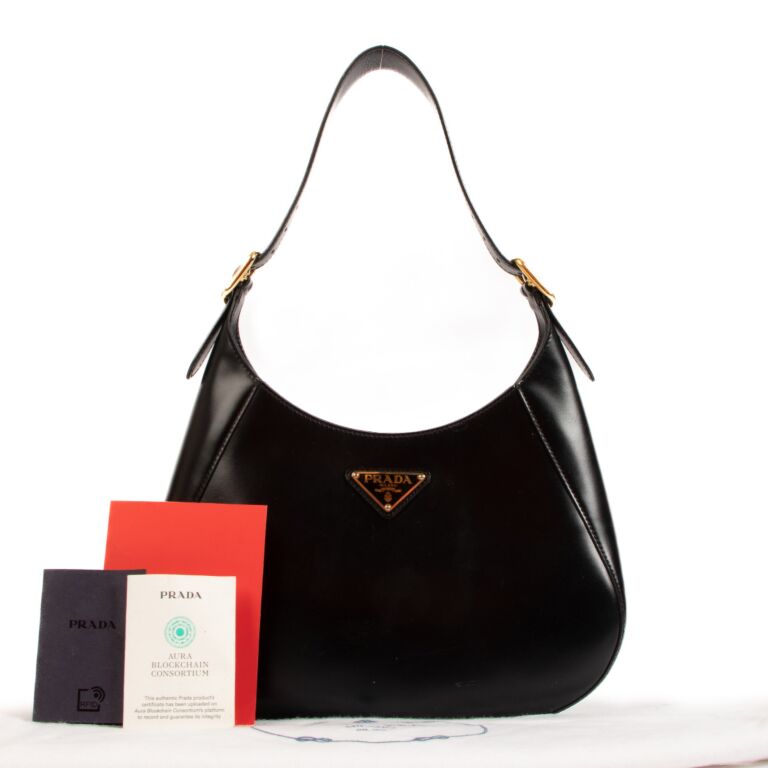 Prada hobo 2025 bag black