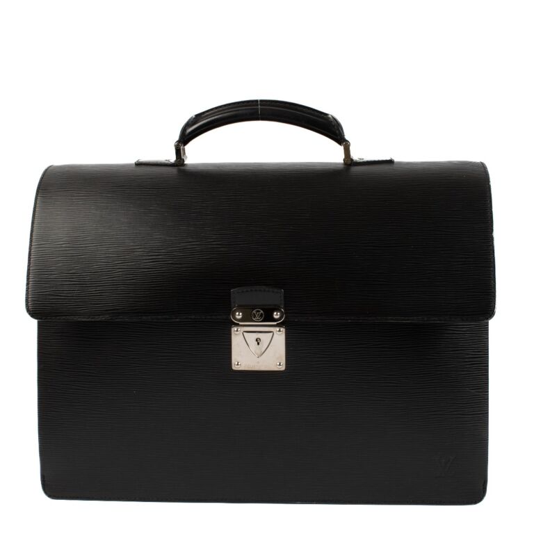 Louis vuitton epi leather briefcase cheap