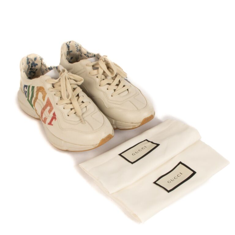 Gucci white sneakers price hot sale
