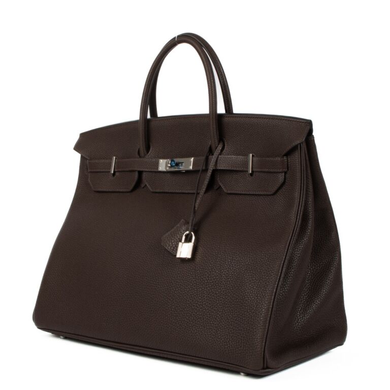 Herm s 2008 Birkin 40 Chocolat Togo Labellov Buy and Sell