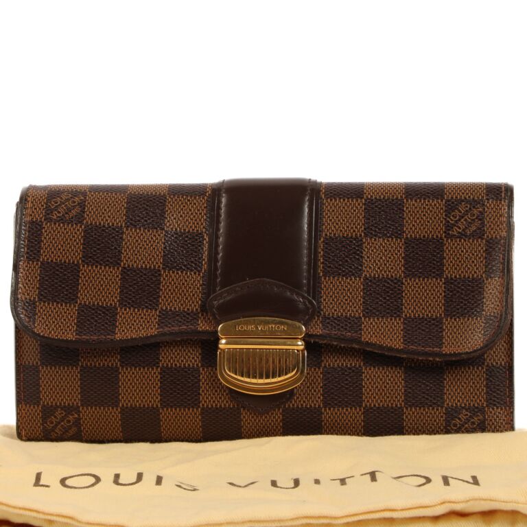 Louis Vuitton Damier Ebene Sistina Wallet Labellov Buy and
