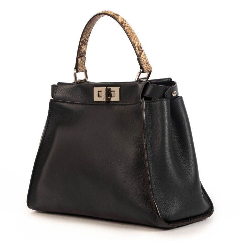 Fendi peekaboo navy hot sale