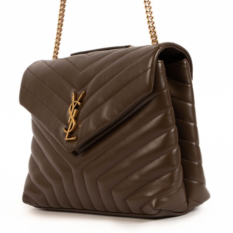 Loulou monogram ysl medium chain shoulder bag sales