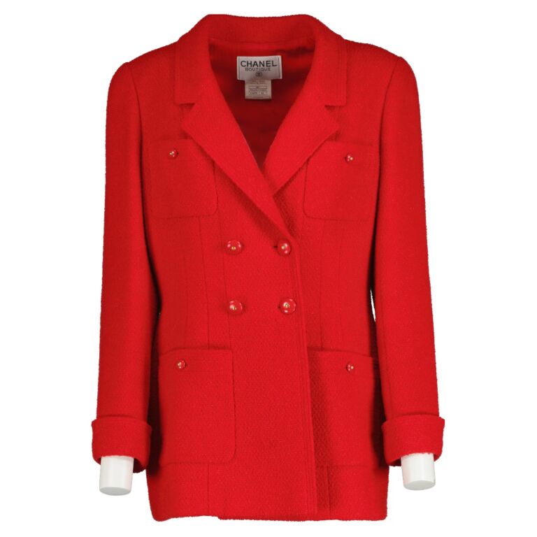 Glitter top tweed jacket