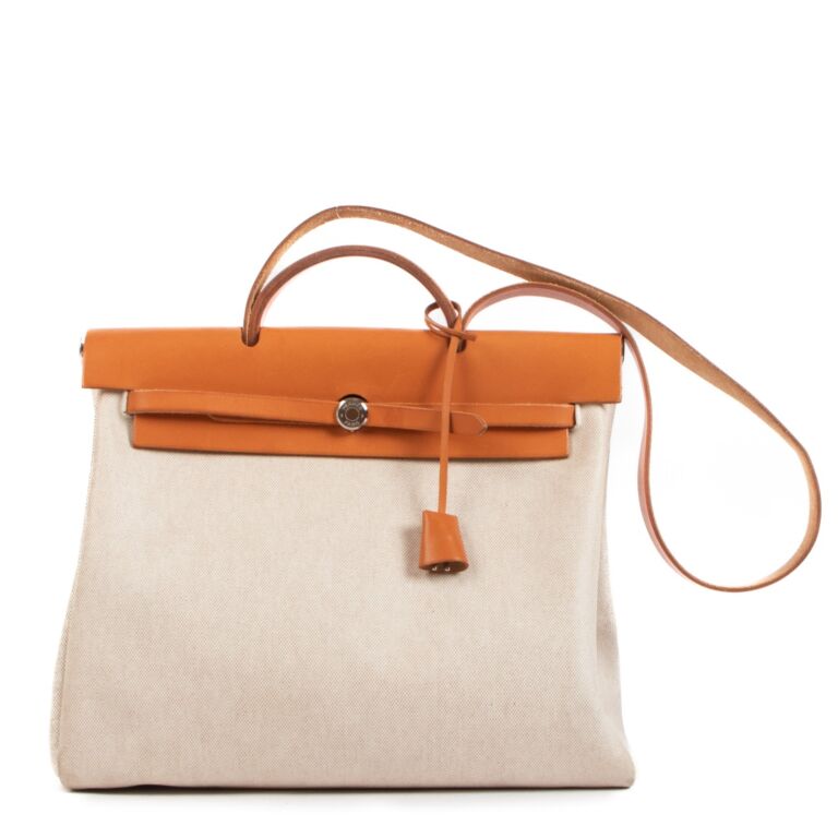 Hermes toile herbag discount