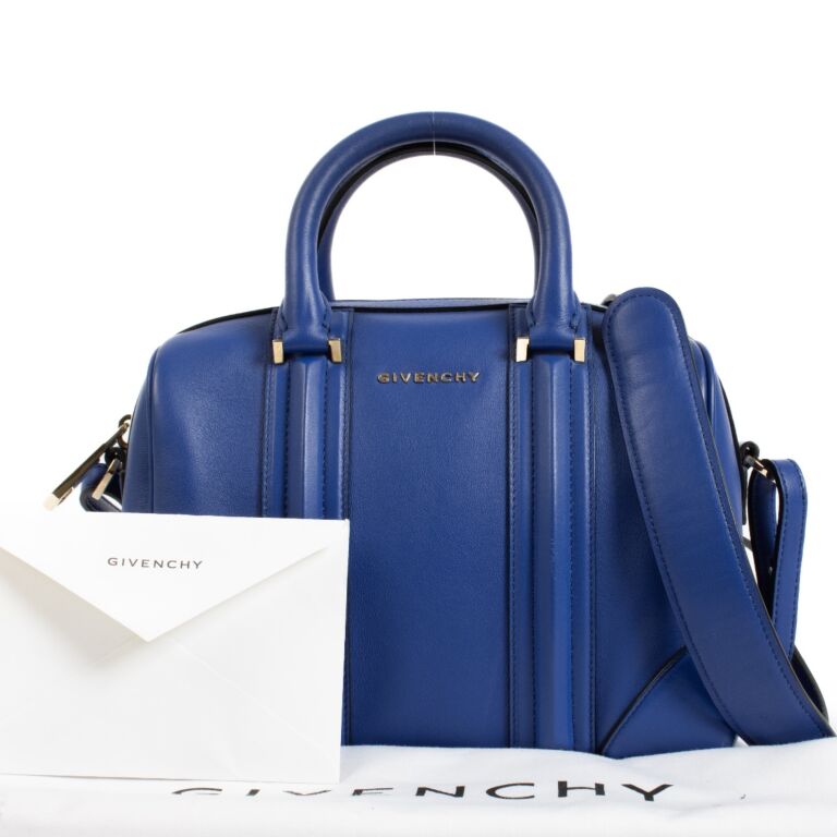 Givenchy Blue Lucrezia Mini Handbag Labellov Buy and Sell