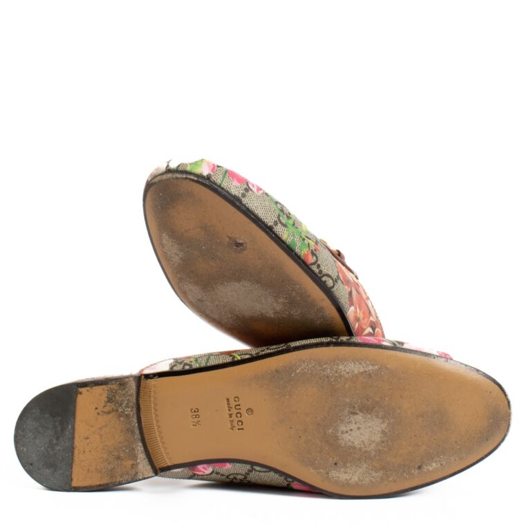 Gucci Princetown GG Blooms Slippers Size 38 1 2 Labellov