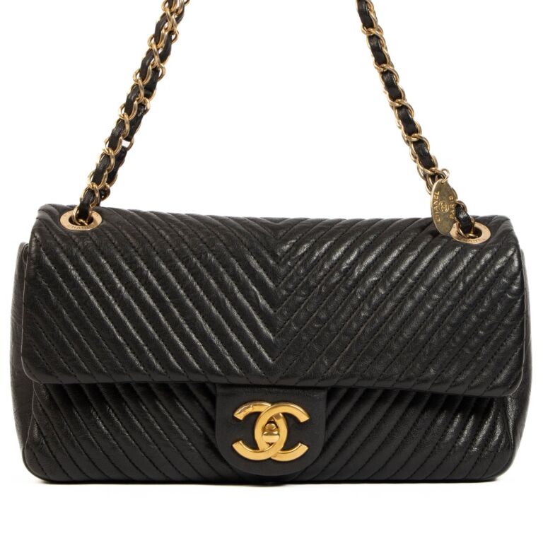 Shopping with V Lai: Chanel Small Chevron Flap Bag