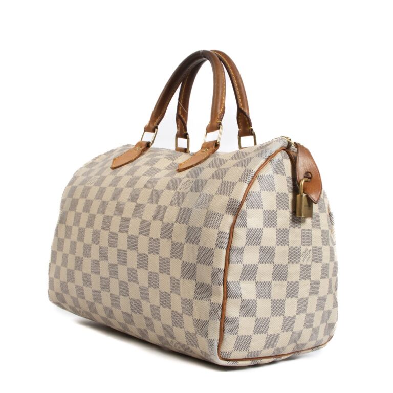 Louis Vuitton Damier Azur Canvas Speedy 30 ○ Labellov