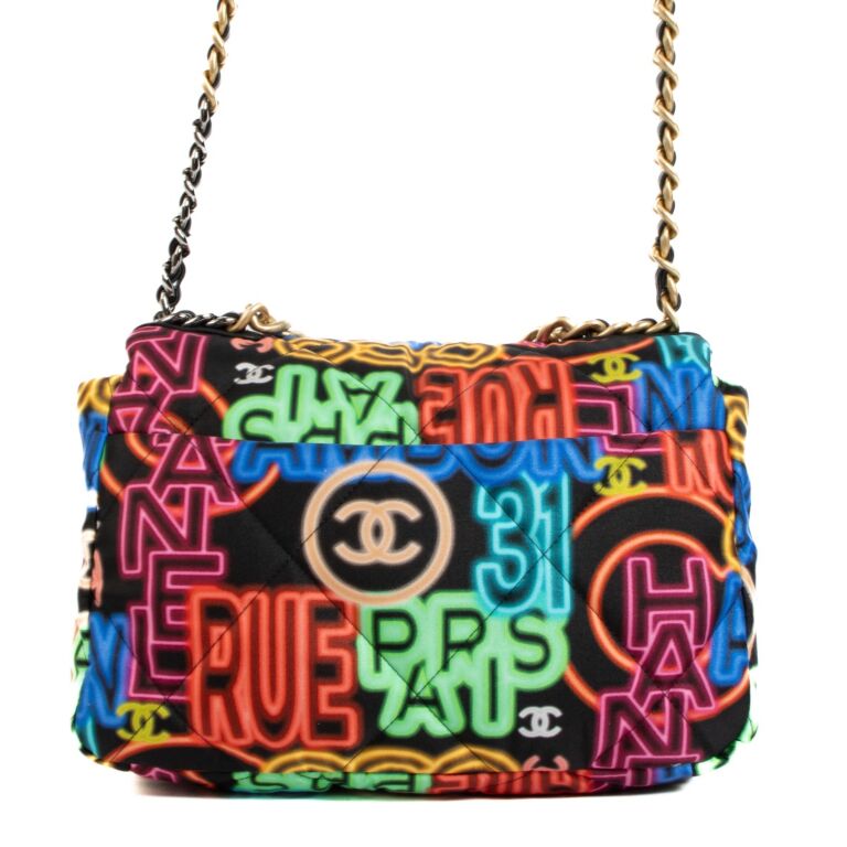 Chanel Graffiti Backpack - Neutrals Backpacks, Handbags