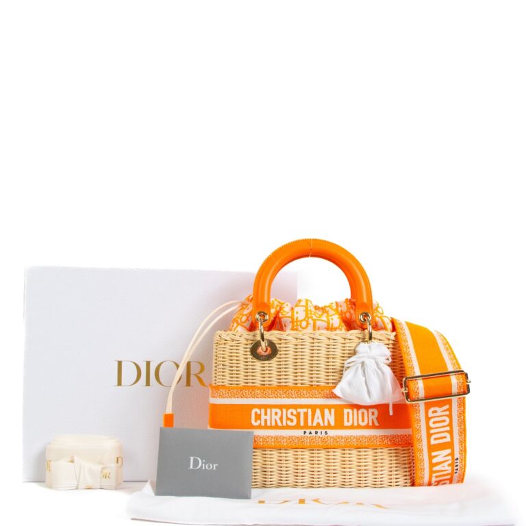 Dior tote hotsell orange