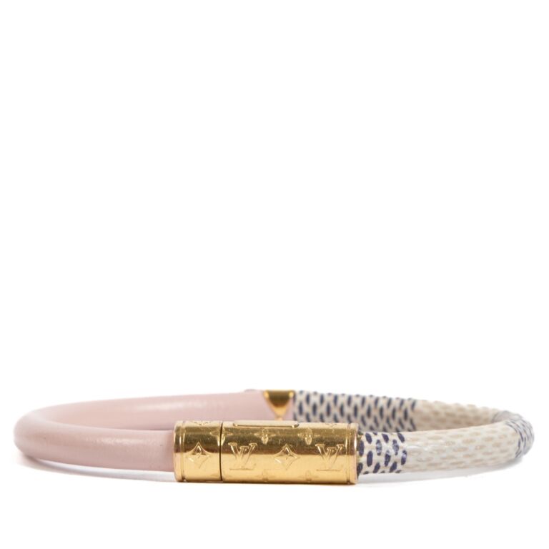Louis Vuitton Ostrich Leather Bracelet Handband Women's Accessories France  Good | eBay