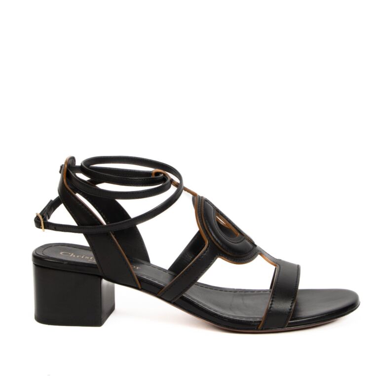 Black new arrivals dior sandals