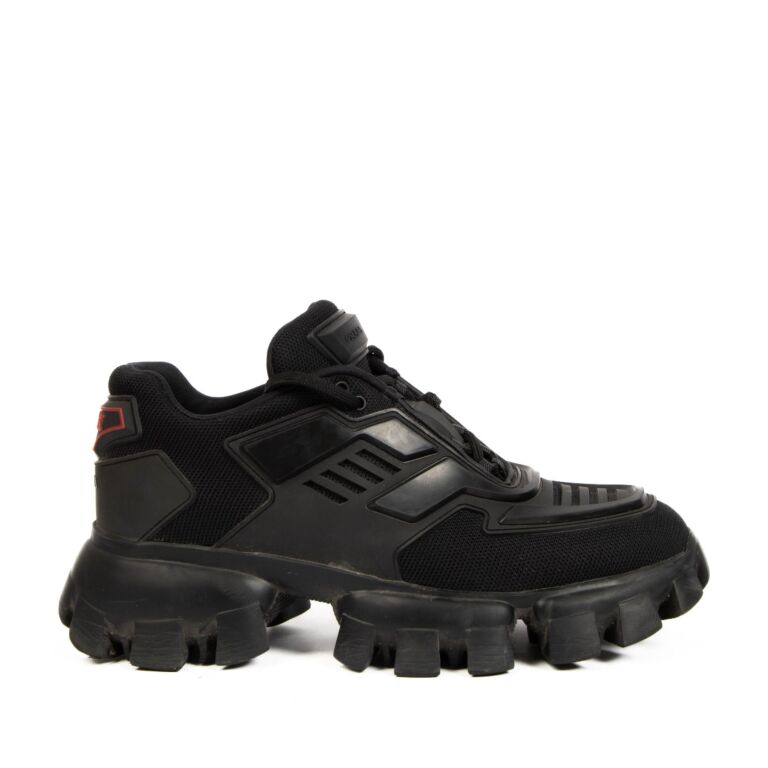 Prada Black Cloudbust Thunder Sneakers Size 38 Labellov
