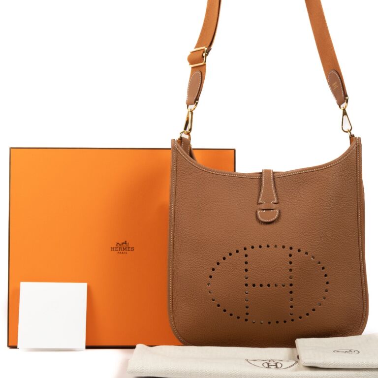 Hermès Gold Evelyne III 29 Taurillon Clemence ○ Labellov