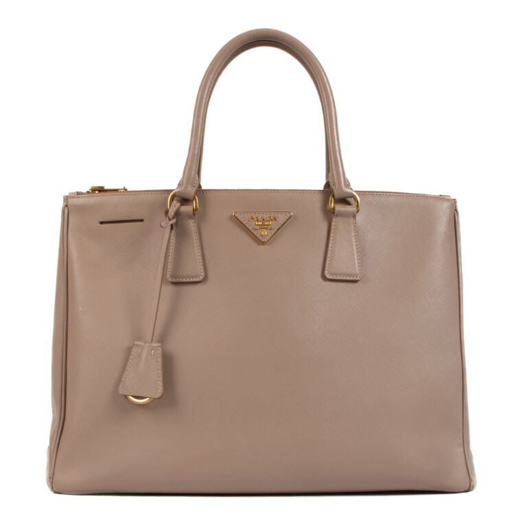 Prada galleria sale beige