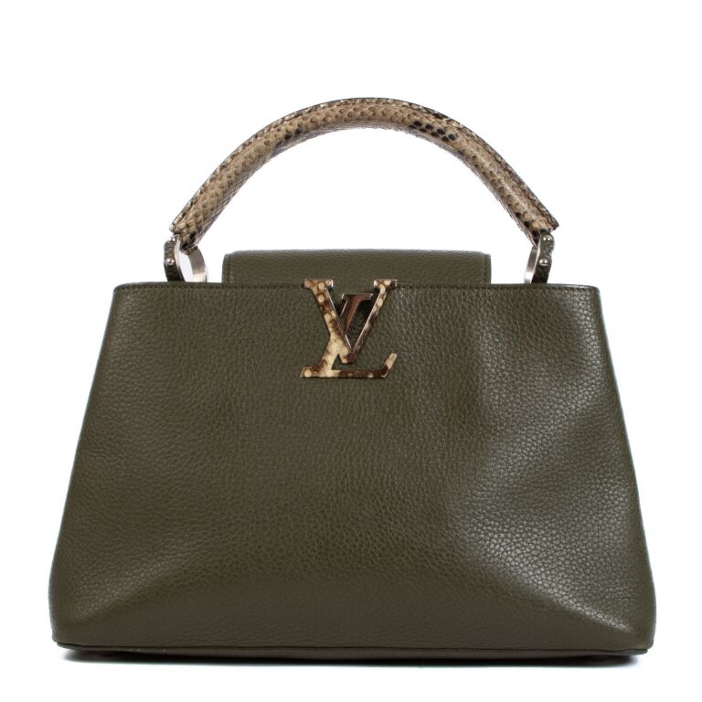 Capucines MM Python - Women - Handbags