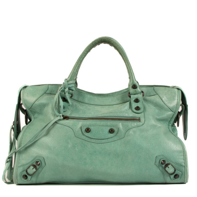 【★安心の定価販売★】 Papyrus Balenciaga Arena Labellov ○ Bag City Classic Medium バッグ