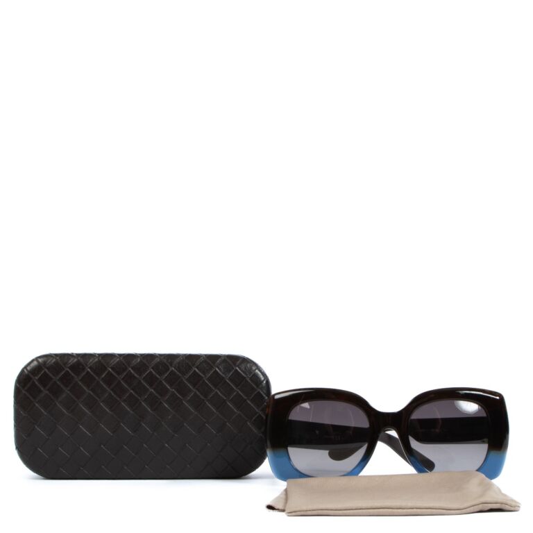 Bottega Veneta BV 299 Intrecciato Sunglasses ○ Labellov ○ Buy and Sell  Authentic Luxury