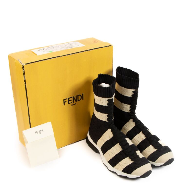 Fendi sock sneakers cheap
