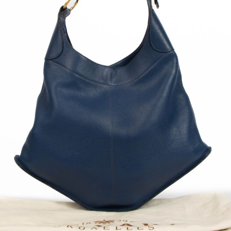 Delvaux Blue Satan Shoulder Bag ○ Labellov ○ Buy and Sell Delvaux Blue Satan Shoulder Bag ○ Labellov ○ Buy and Sell