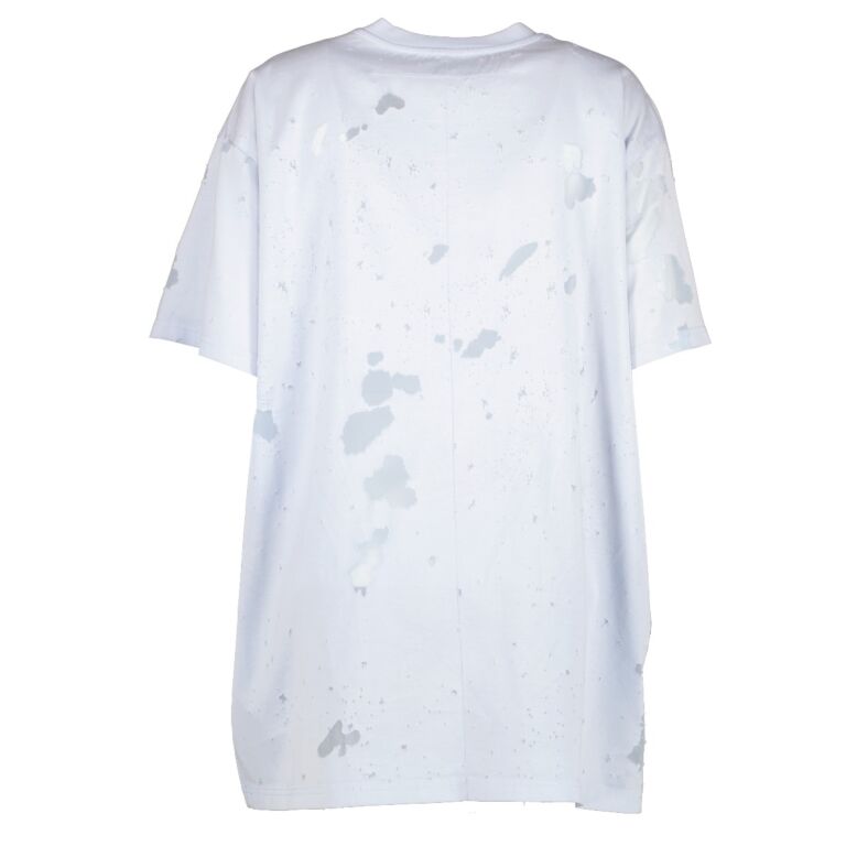 Givenchy distressed t shirt blue best sale
