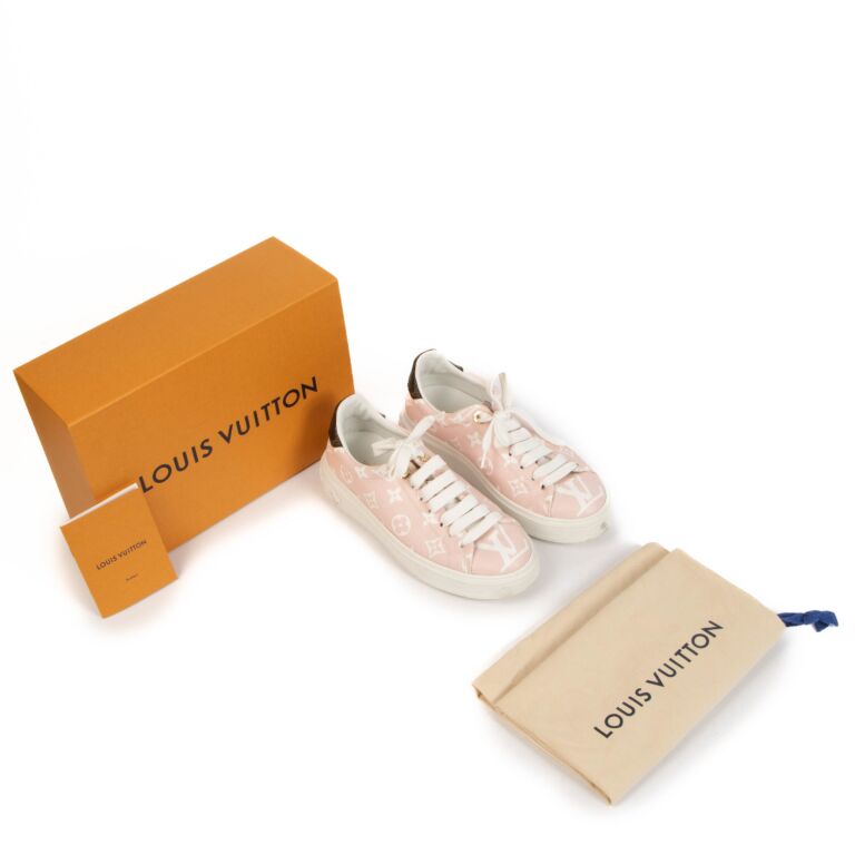 louis vuitton pink sneakers