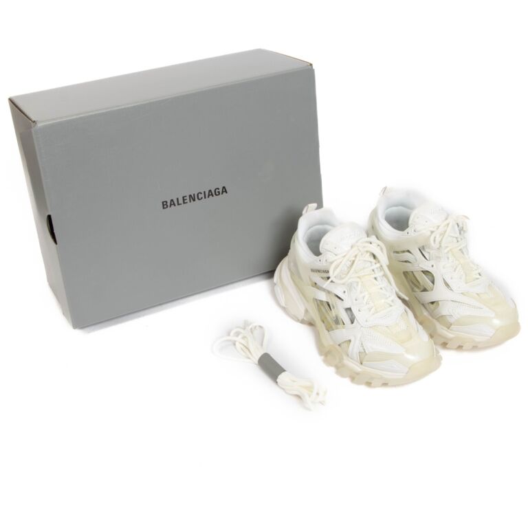 Balenciaga Track.2 Clear Sneakers - Size 38 ○ Labellov