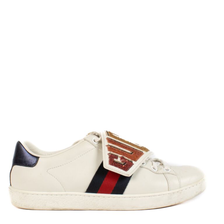 Gucci sequin sneakers deals