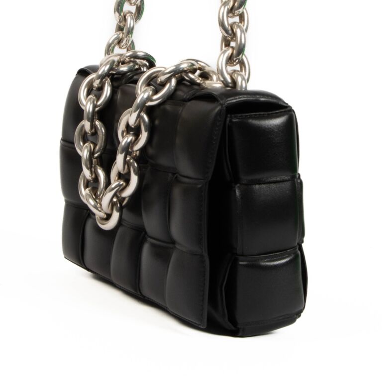 Bottega Veneta Black Chain Cassette Bag Labellov Buy and