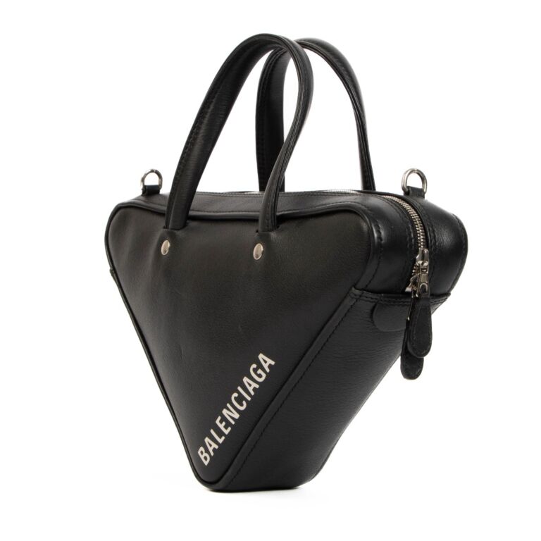 Balenciaga Black Triangle Bag Labellov Buy and Sell