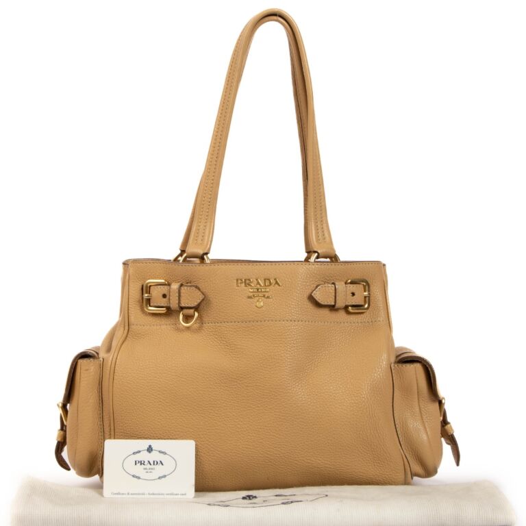 Prada daino crossbody top bag
