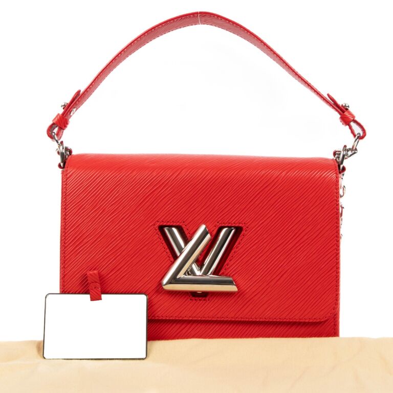 Riviera leather handbag Louis Vuitton Red in Leather - 35913907