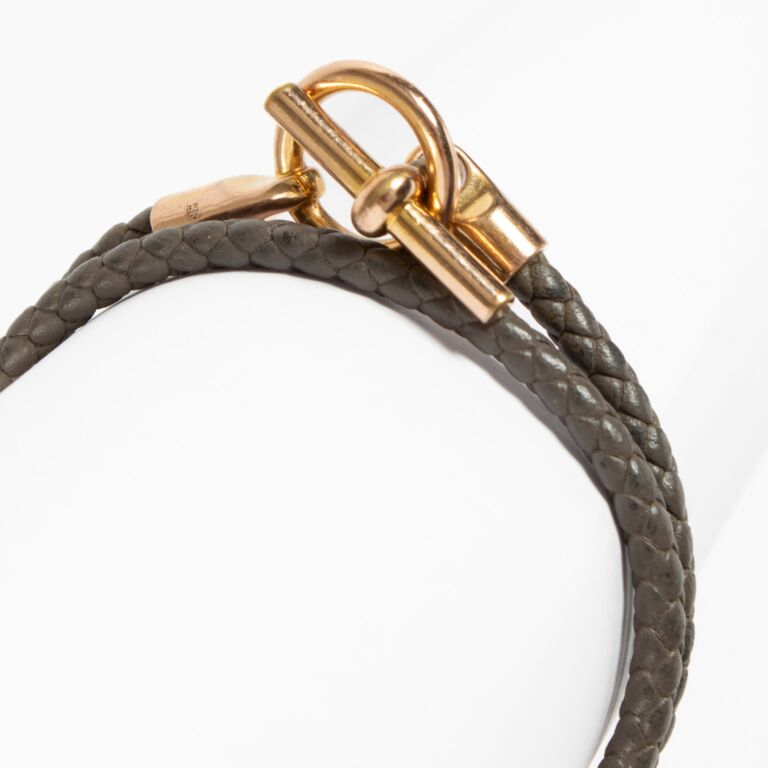 HERMES ブレスレット Glenan Double Tour ローズゴールド Glenan Double Tour bracelet | Hermès USA