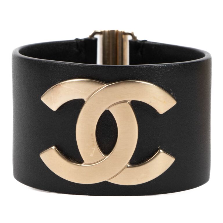 Chanel black cuff new arrivals