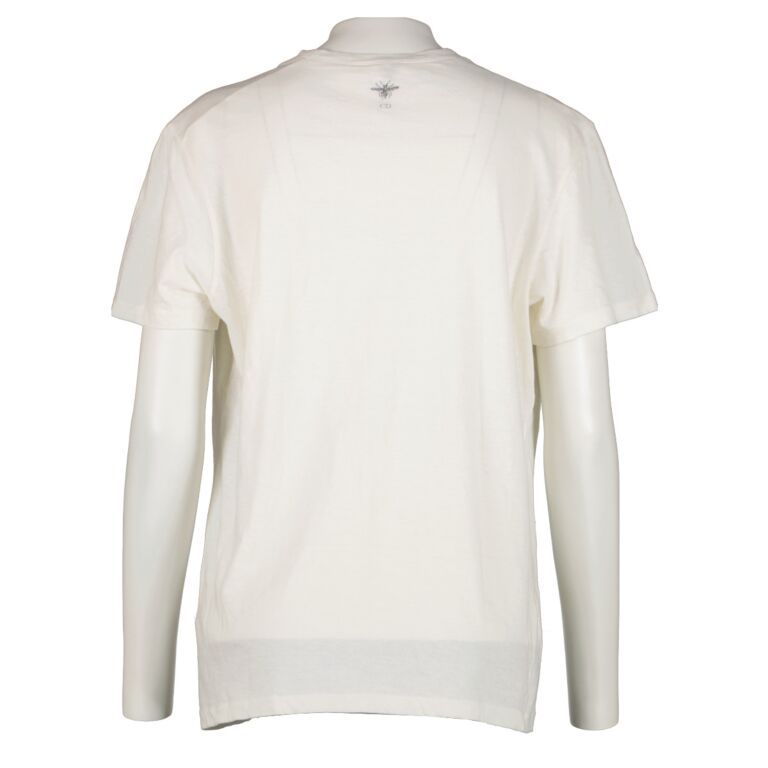 Christian Dior White J Adior 8 T Shirt Size M Labellov Buy and Sell Authentic Luxury