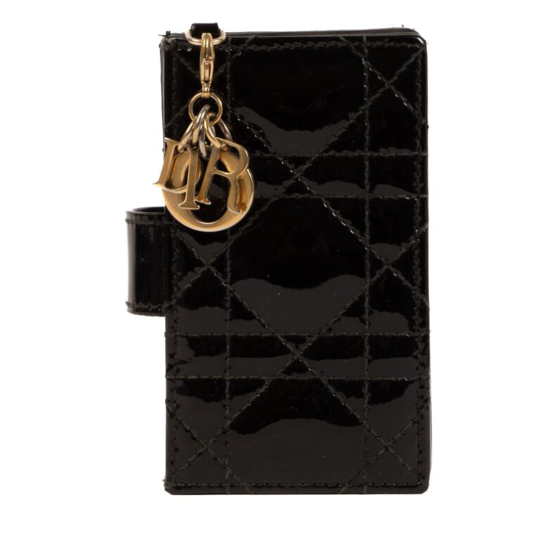Lady dior clearance gusseted card holder