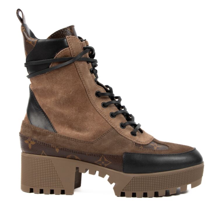 Louis vuitton boots beige store