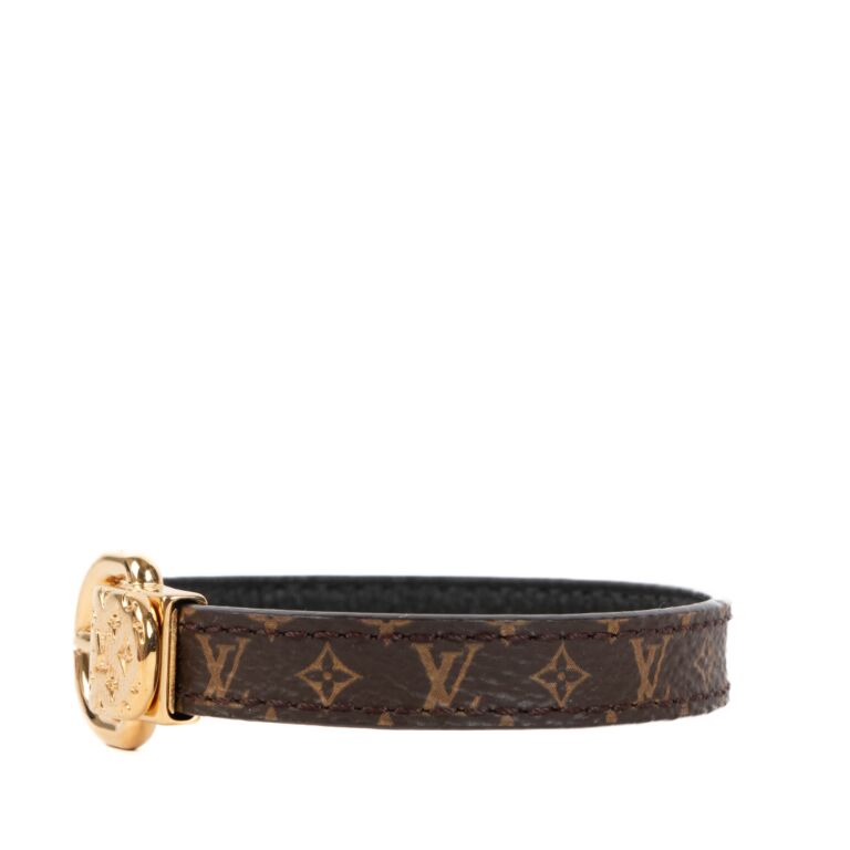 LOUIS VUITTON MONOGRAM FASTEN YOUR LV BRACELET